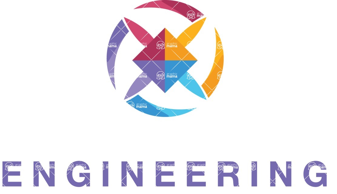 Business Logo Templates - vector graphics in a pack from GraphicMama - Modern Mechanical Business Logo Design